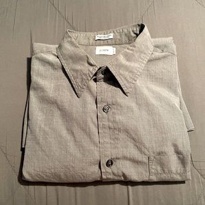 J.Crew Gray Button Up